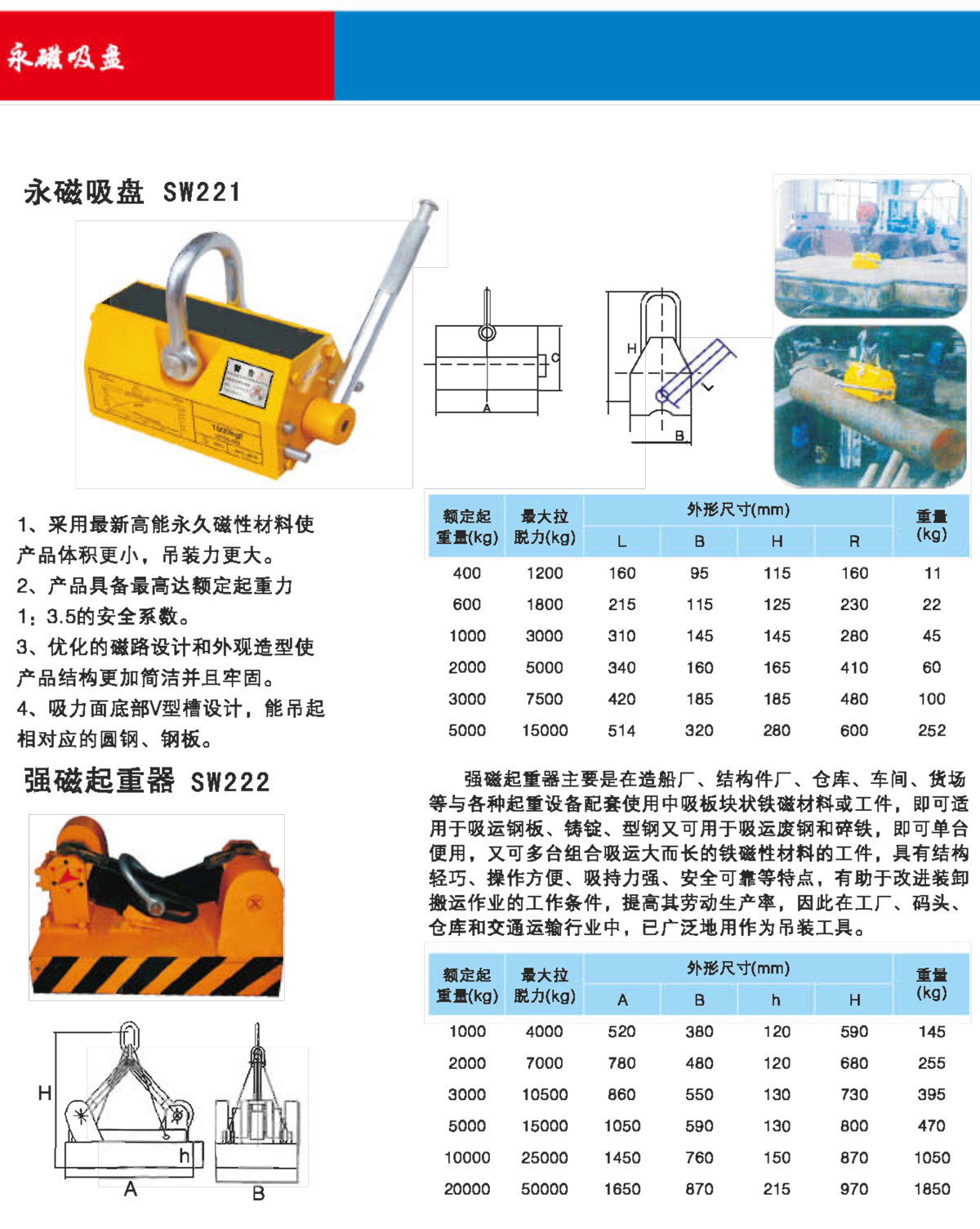 永磁吸盘